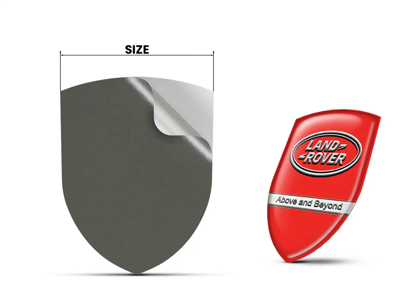 Land Rover Adesivi Aziendali Su Misura Resistenti Stile Edizione